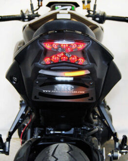 New Rage Cycles Fender Eliminator Kit Black Fits 20-24 Kawasaki ZH2