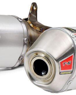 T-6 Dual SS Slip On Exhaust Mufflers