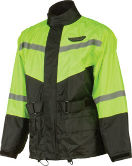 Fly Racing 2-Piece Rain Suit Black/Hi-Vis 3X-Large