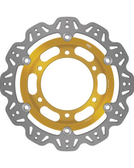 VEE Style Brake Rotor - Gold Center