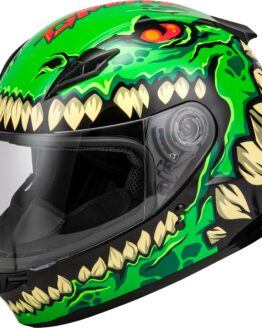 GMAX Youth GM-49Y Drax Helmet Green Small