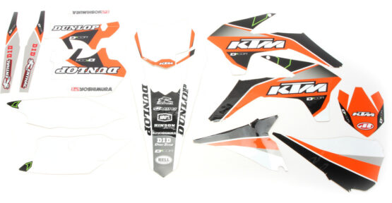 Raceline Graphics Complete Kit White Backgrounds