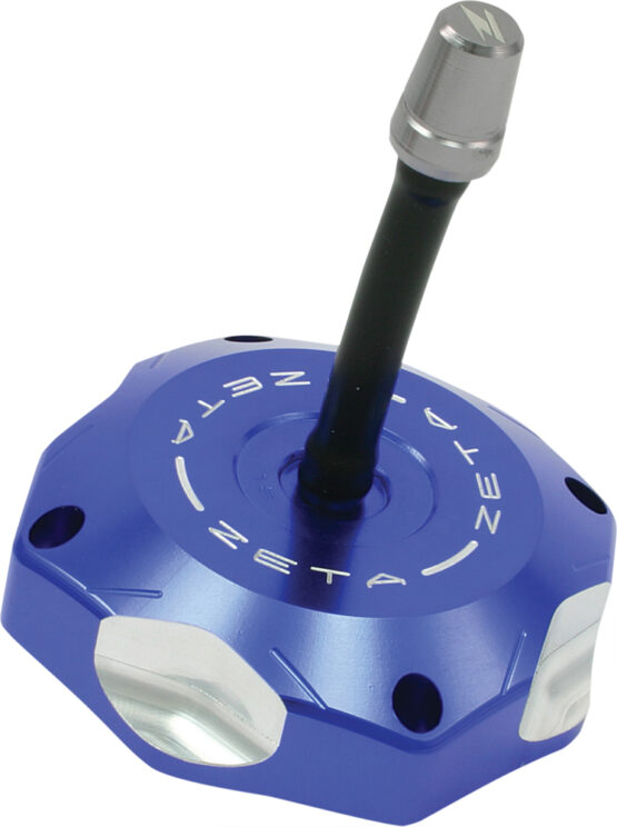 Blue Billet Gas Cap w/Vent Tube