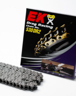 Vortex Racing EK 530 DRZ2 MAX HP 350 Chain 130 Links Chrome