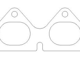 Cometic Exhaust Manifold Gasket .030" MLS Fits 94-00 Honda B Series