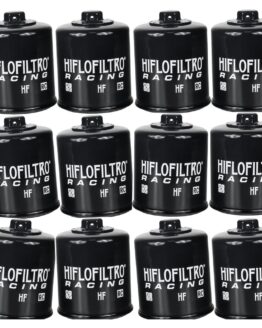 HF138RC Race Oil Filter - Black - 12 Pack