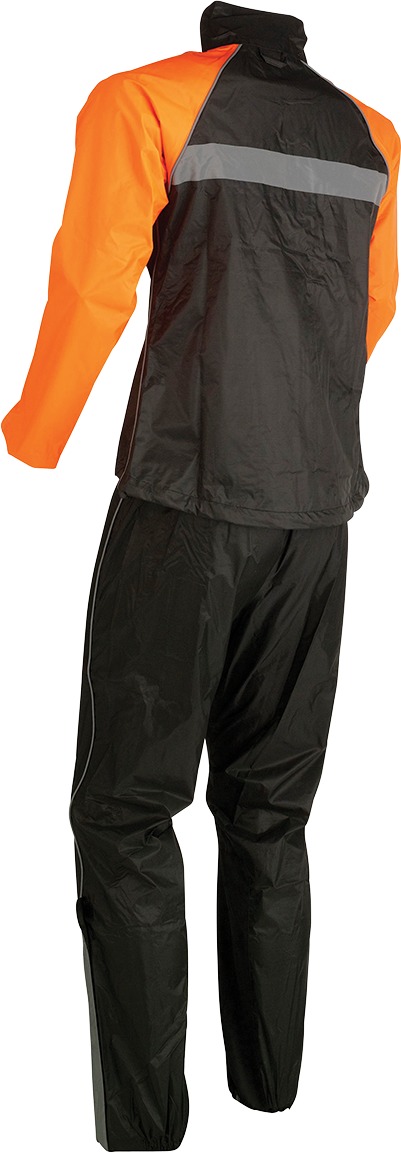 Z1R Women's Waterproof Rain Jacket Black/Orange Medium - Image 4