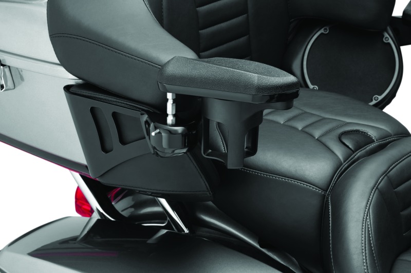 Kuryakyn Passenger Armrests Black For 14-Up Touring & Tri Glide - Image 4