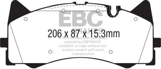 Yellowstuff Front Brake Pads - Image 2