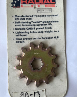 12t Front Counter Shaft Steel Sprocket