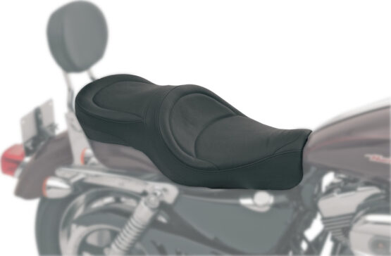 Mild Stitched Leather 2-Up Seat Black Low 1/2" - Image 3