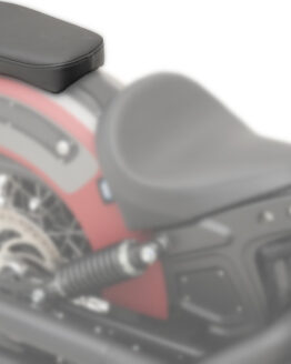 Bobber Smooth SR Leather Pillion Pad - Black