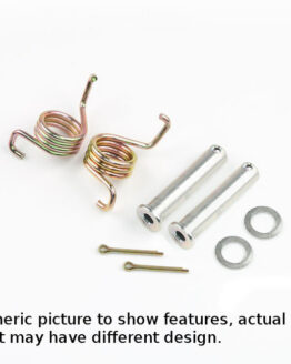 DRC Foot Peg Spring & Pin Kit Silver Fits KTM & Husqvarna