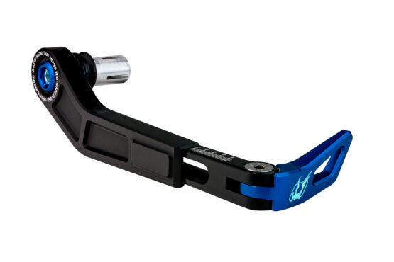 Driven D-Axis Race Blue Motorcycle Front Brake Lever Guard