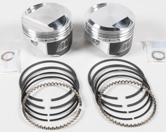 V-Twin Piston Kit 10:1 Compression - 3.508in Bore (+.010in)