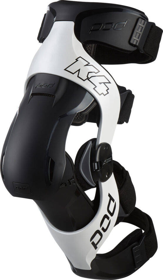 K4 V2.0 Knee Brace White/Black Medium/Large (PAIR) - Image 3