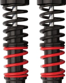 Burly Brand Stiletto Shocks 13in Heavy Duty Black For Harley Touring