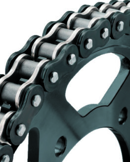 530x150 BMZR Z-Ring Chain - Black/Chrome