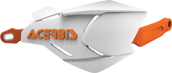 X-Factory Handguards - White/Orange