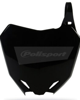 Front Number Plate - Black