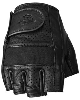 Highway 21 Half Jab Perforated Gloves Black Small Men's