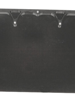 Axia 12" Adjustable Black Sun Visor, Solid Black (2 Clamp Mounts Needed)