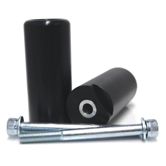 Black No Cut Frame Sliders