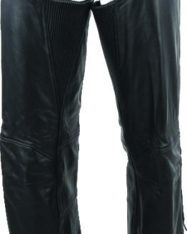 Kuryakyn Plains Leather Chaps Black Small Men's