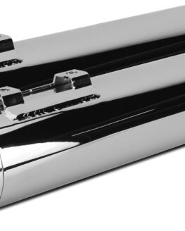 Comp-S Slip On Exhaust Mufflers - Chrome & Polished