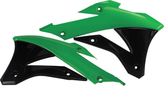 Radiator Shrouds - Green/Black