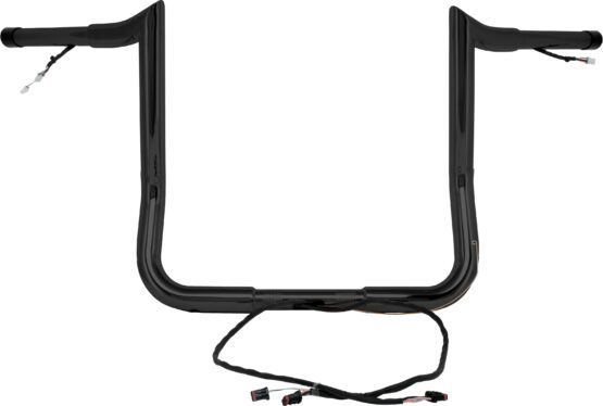 Pre-Wired Monkey Handlebars Black 14"