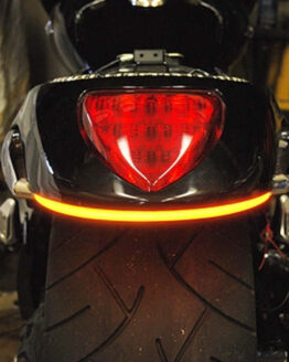 New Rage Cycles Rear LED Turn Signals Amber Fits 06-24 Suzuki M109R