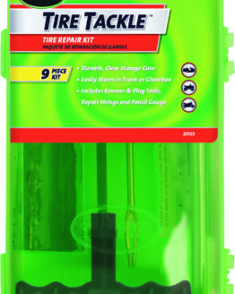 9 Piece Tire Tackle Tire Repair Kit T-Handle W/ Box