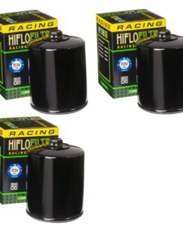 HF170BRC Race Oil Filter - Black - 3 Pack