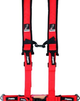 DragonFire Racing 4-Point H-Style 2in Harness Red