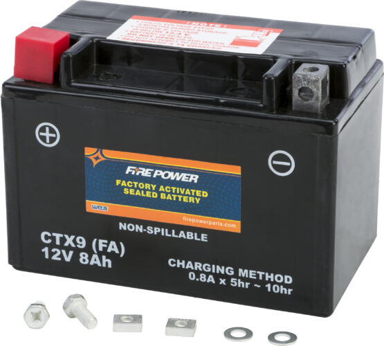 Factory Activated Sealed Battery