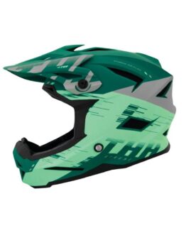 THH T-42 BMX Xtreme Helmet Turquoise/Green Small