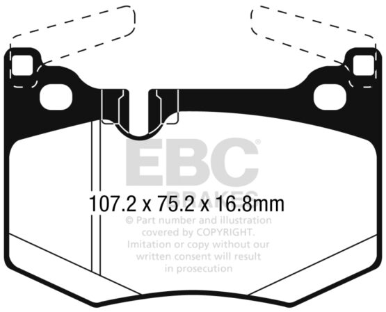 Redstuff Rear Brake Pads - Image 2