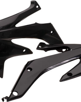 Acerbis Black Radiator Shrouds Plastic Pair Fits 05-08 Honda CRF450R