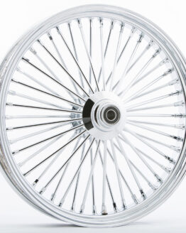 HardDrive Chrome 48-Spoke Front Wheel 23x3.5in 1in Axle