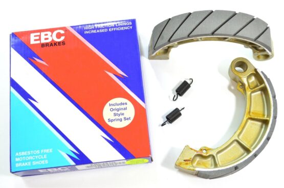 Grooved Organic Brake Shoes