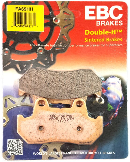 Sintered Double-H Brake Pads Front Set - Image 3