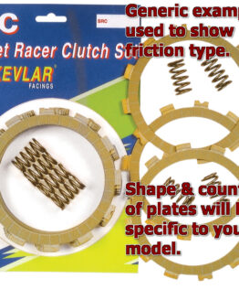 SRC Clutch Kit - Aramid Fiber Friction Plates & Springs - no steels