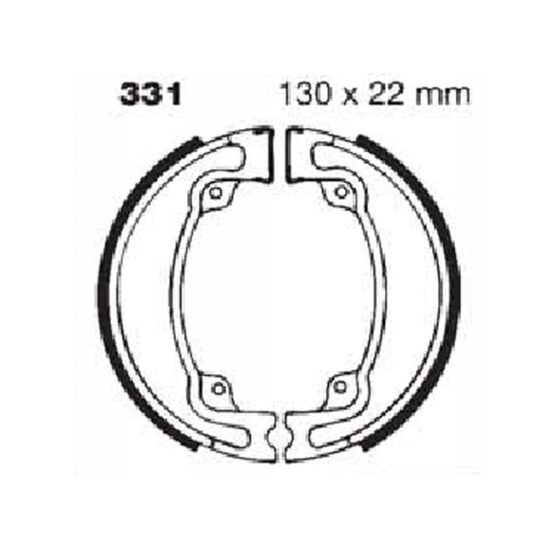 Standard Organic Brake Shoes - Image 2