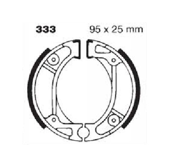 Standard Organic Brake Shoes - Image 3