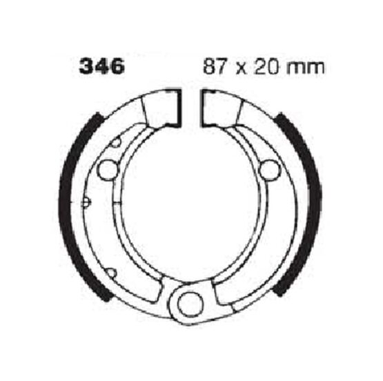 Standard Organic Brake Shoes - Image 3