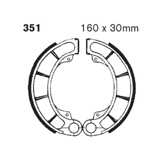 Standard Organic Brake Shoes - Image 3