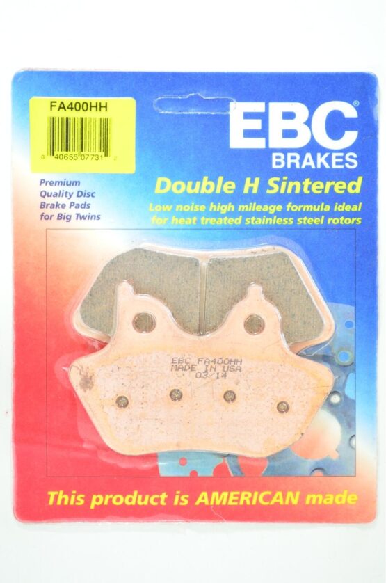 Sintered Double-H Brake Pads - Set of 3 For Front & Rear - Image 4