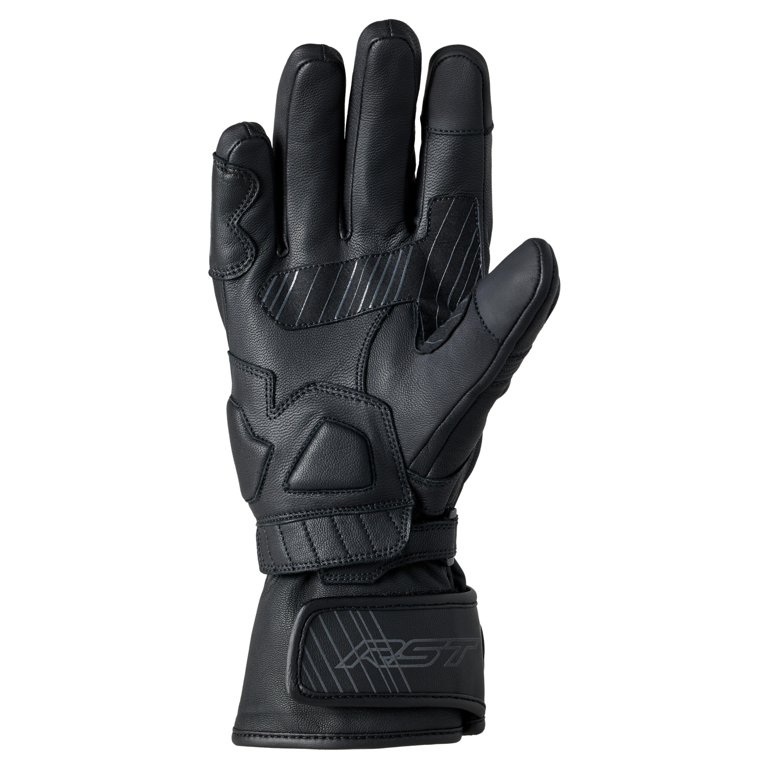 RST Fulcrum CE Waterproof Gloves Black/Black Medium - Image 5