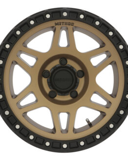 Method MR312 17x9 Bronze/Black -12mm Offset Wheel